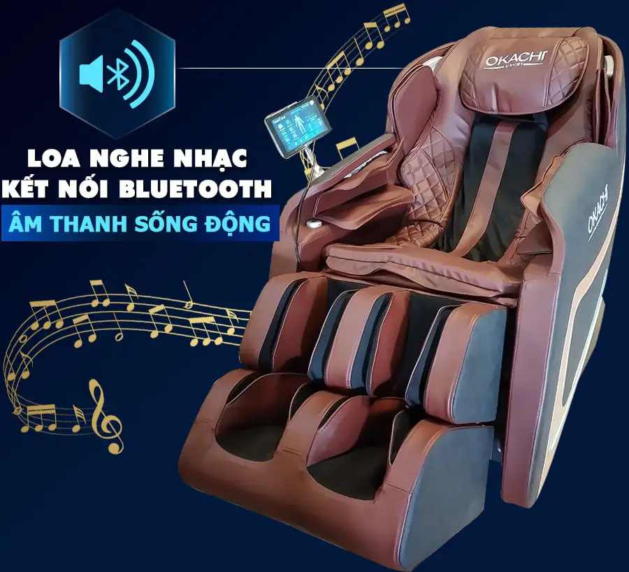Ghế massage toàn thân Okachi Luxury star JP-i25 plus