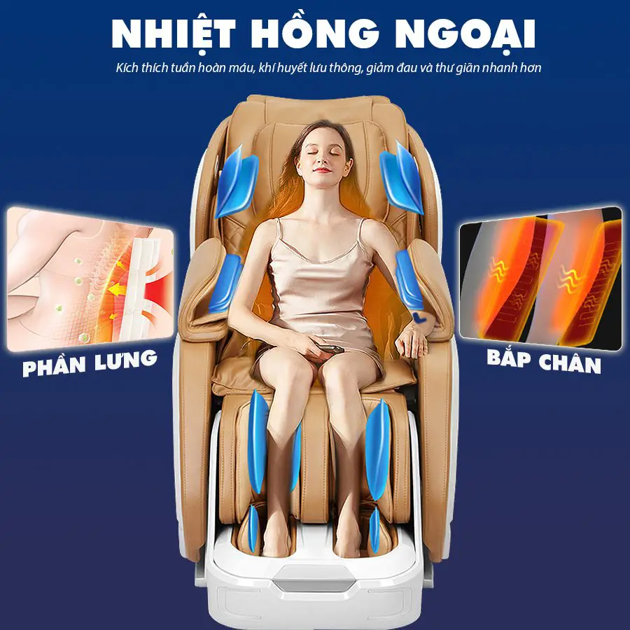 Ghế massage toàn thân OKACHI Star JP-I60