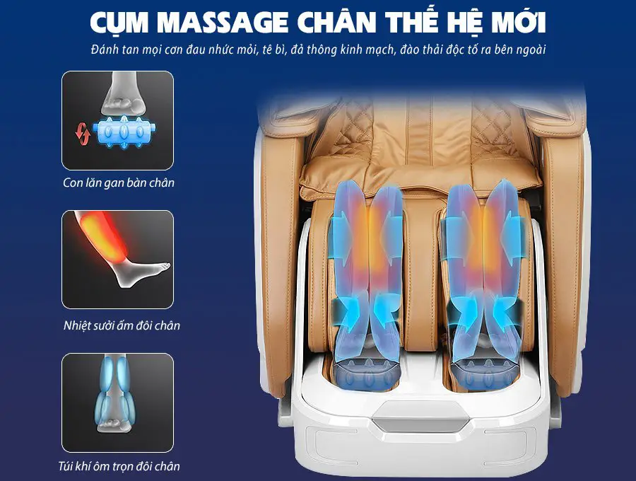 Ghế massage toàn thân OKACHI Star JP-I60