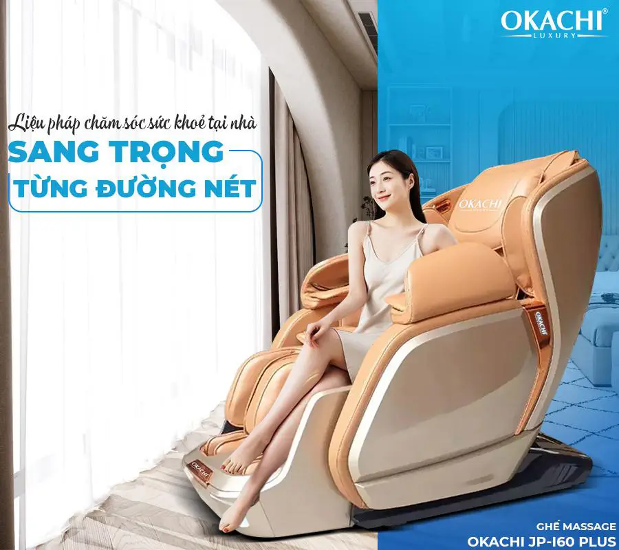 Ghế massage toàn thân OKACHI JP-i60 Plus