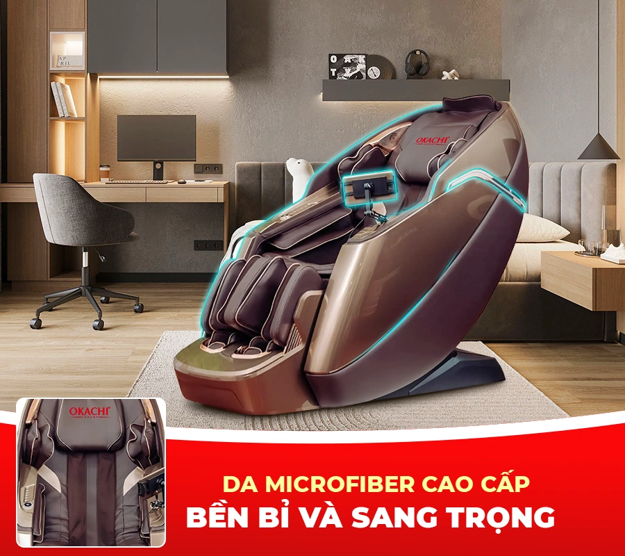 Ghế massage toàn thân OKACHI JP-I68/V7 cao cấp