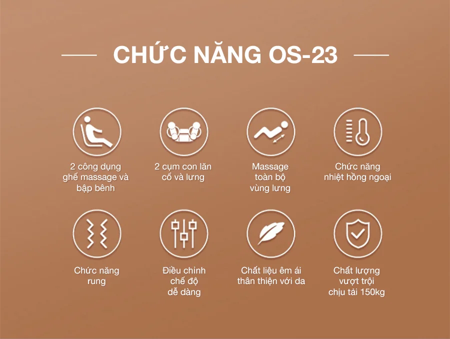 Ghế sofa massage OS-23