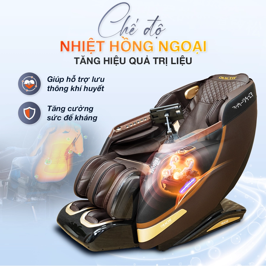 Ghế massage OKACHI Deluxe JP-S79