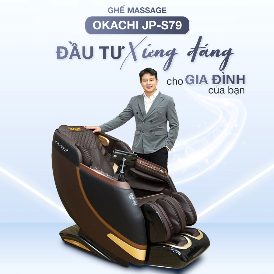 Ghế massage OKACHI Deluxe JP-S79
