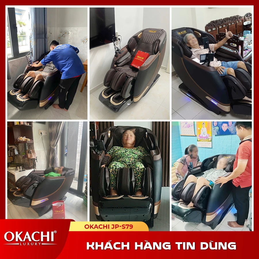 Ghế massage OKACHI Deluxe JP-S79