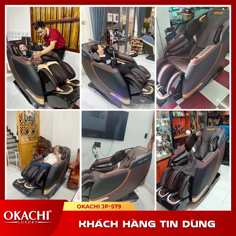 Ghế massage OKACHI Deluxe JP-S79
