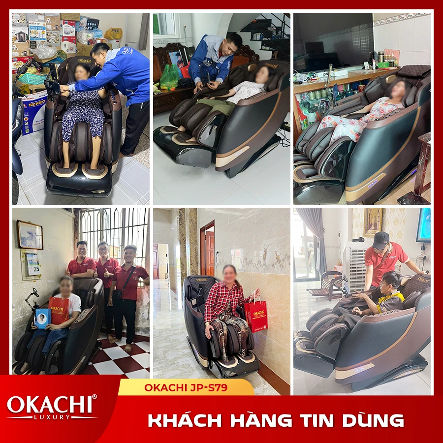 Ghế massage OKACHI Deluxe JP-S79