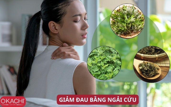 Giảm đau bằng ngải cứu