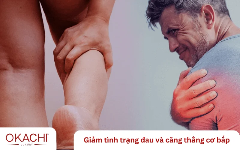 Giảm tình trạng đau và căng thẳng cơ bắp