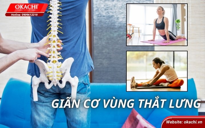 giãn cơ vùng thắt lưng