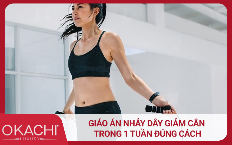 Giáo án nhảy dây giảm cân trong 1 tuần đúng cách 