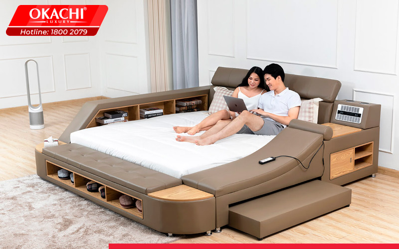 Giường ngủ massage là gì