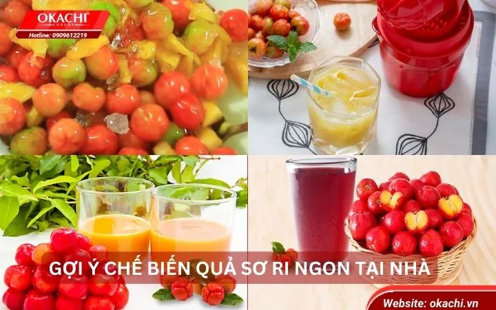 Gợi ý chế biến quả sơ ri ngon tại nhà