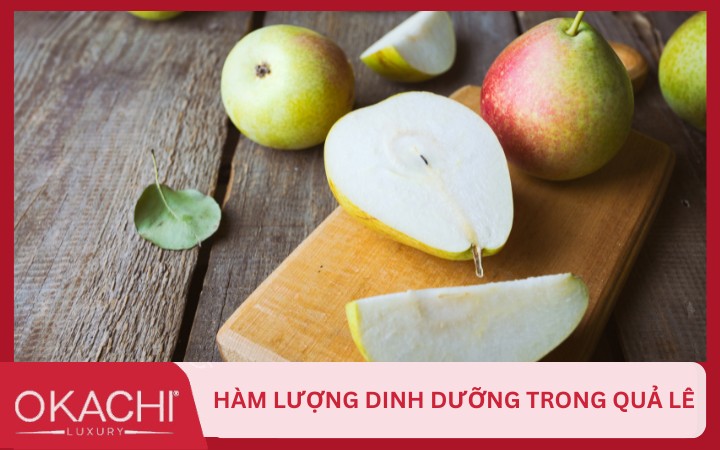 ham luong dinh duong trong qua le