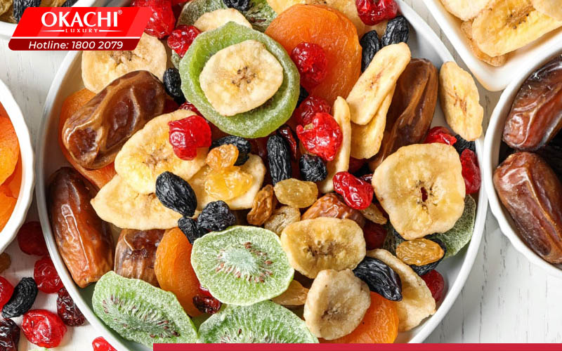 Hoa quả sấy khô bao nhiêu calo?