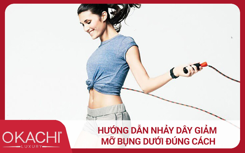 Hướng dẫn nhảy dây giảm mỡ bụng dưới đúng cách