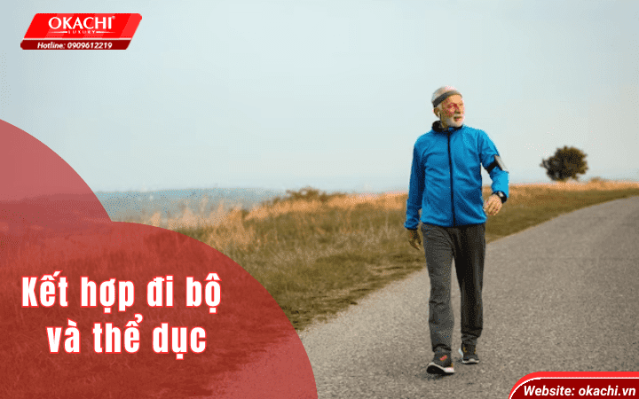 Kết hợp đi bộ với các bài tập thể dục để tăng hiệu quả đốt calo