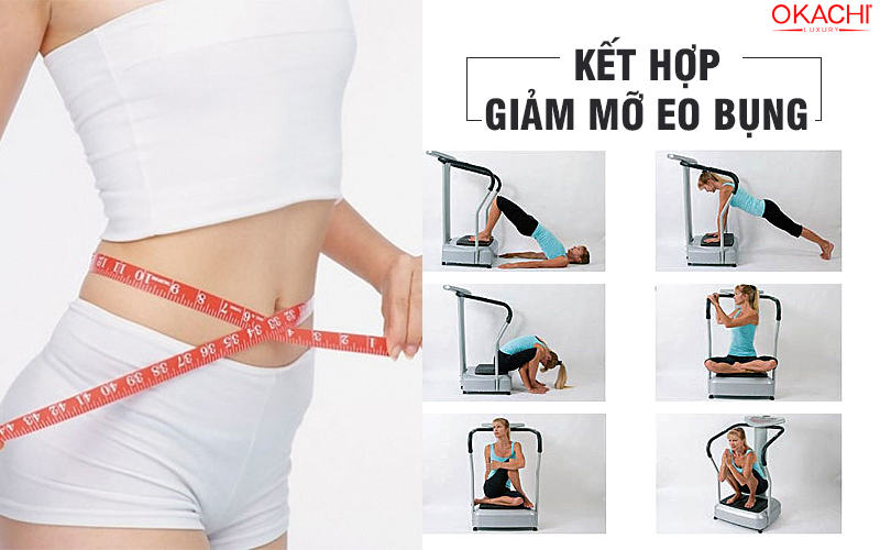 Kết hợp giảm mỡ eo bụng