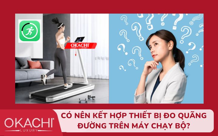 Có nên sử dụng phần mềm đếm bước chân với máy chạy bộ