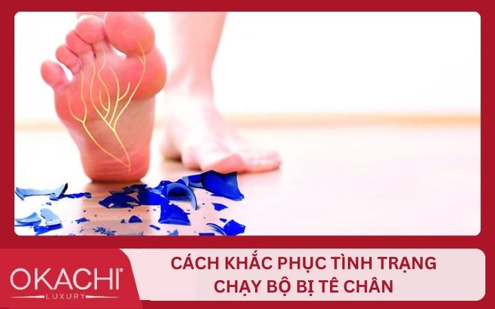 Khắc phục chạy bộ bị tê chân