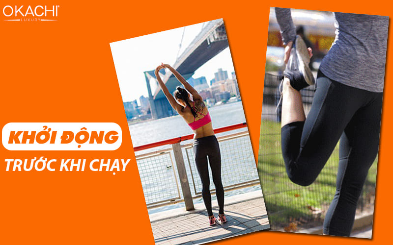 khởi động trước khi chạy