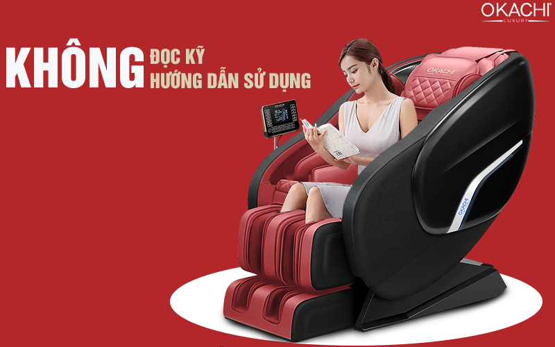 Không đọc kỹ hướng dẫn sử dụng