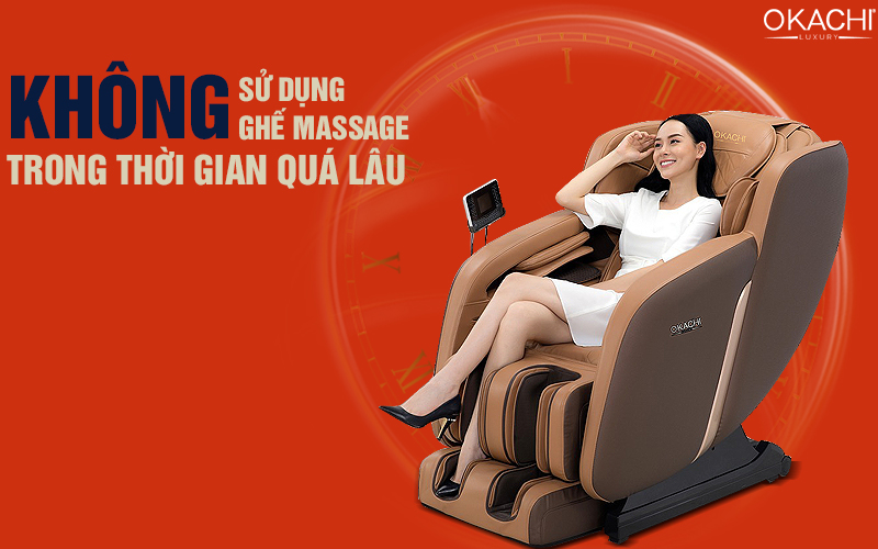 Không sử dụng trong thời gian quá lâu