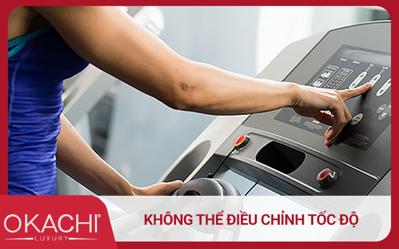 Không thể điều chỉnh tốc độ