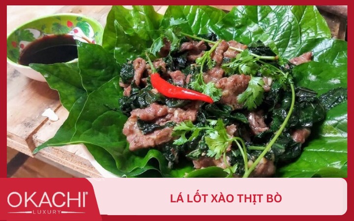 la lot xao thit bo