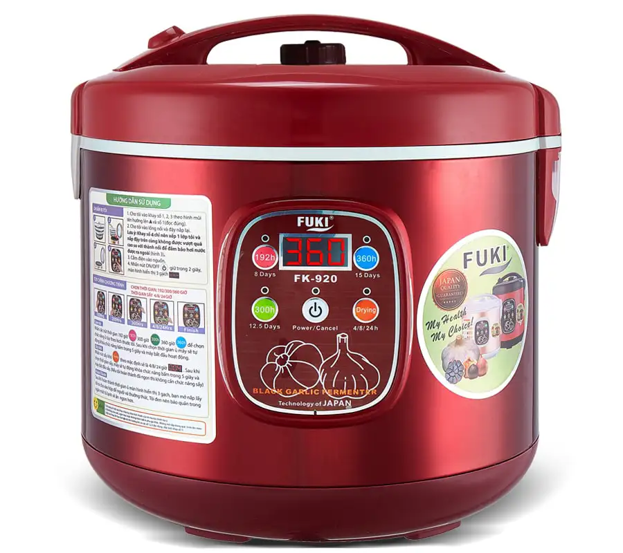 Máy làm tỏi đen FUKI FK-920 loại 8L (đỏ mận)