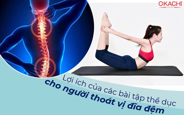  Lợi ích của các bài tập thể dục cho người thoát vị đĩa đệm