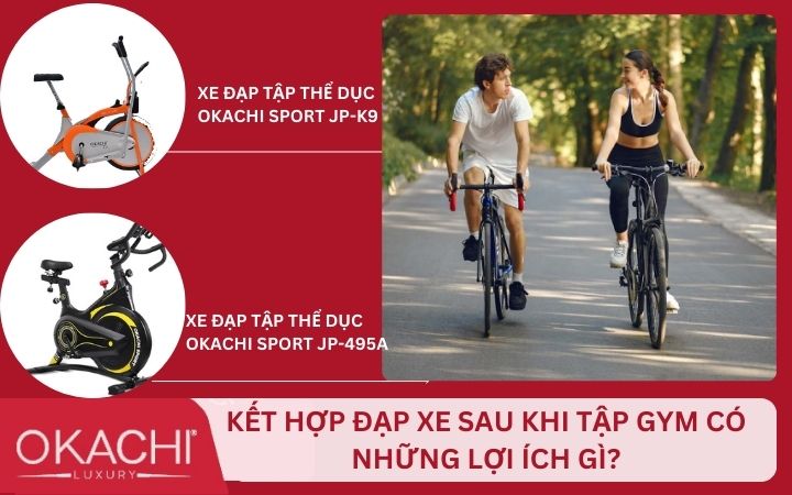 Lợi ích khi kết hợp xe đạp tập với gym