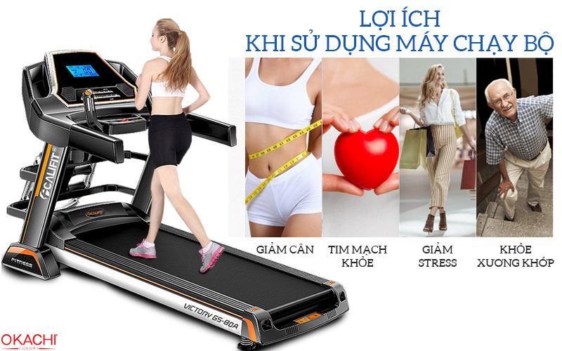 Lợi ích khi sử dụng máy chạy bộ
