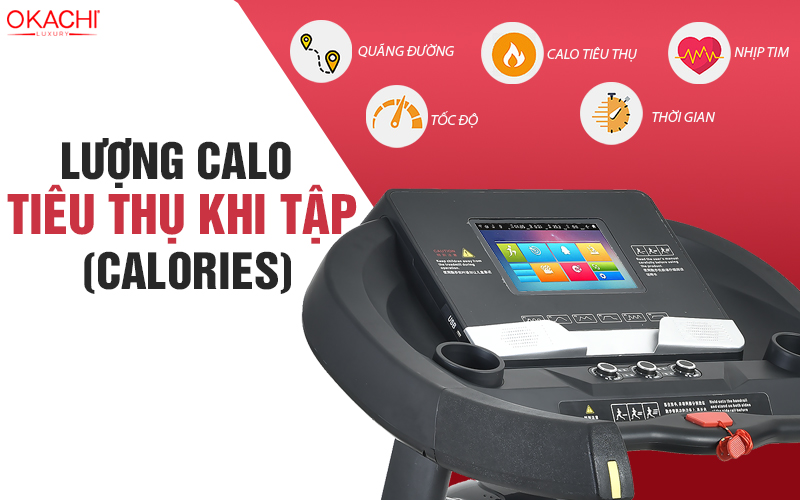 Lượng calo tiêu thụ khi tập