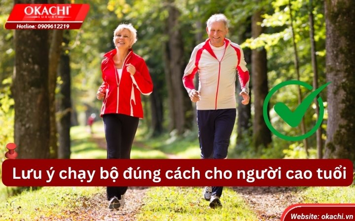 Lưu ý chạy bộ đúng cách cho người cao tuổi
