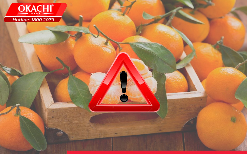 Lưu ý khi sử dụng quýt để giảm cân 