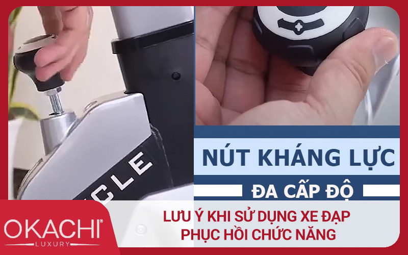 Lưu ý khi sử dụng xe đạp phục hồi chức năng