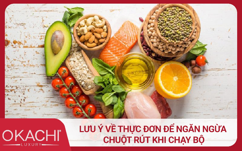Lưu ý về thực đơn để ngăn ngừa chuột rút khi chạy bộ