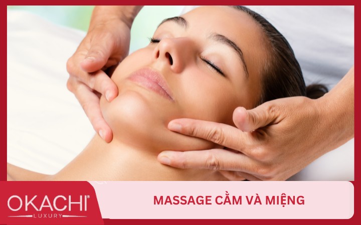 massage cam va mieng