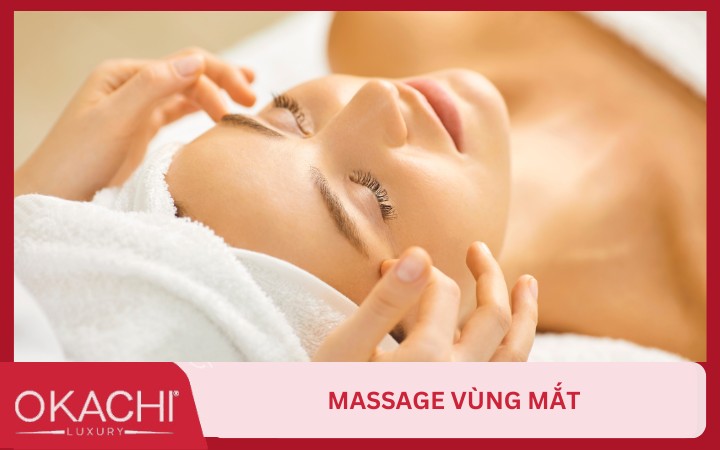 massage vung mat