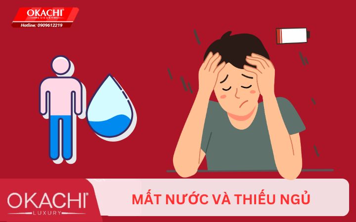mat nuoc va thieu ngu