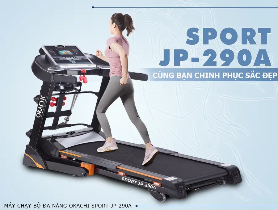 Máy chạy bộ nhập khẩu OKACHI SPORT CF-290A