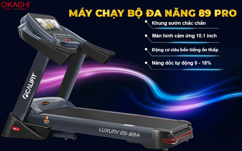 Máy chạy bộ đa năng 89 Pro