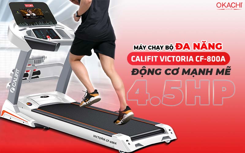 Máy chạy bộ đa năng dòng CALIFIT VICTORIA CF-800A