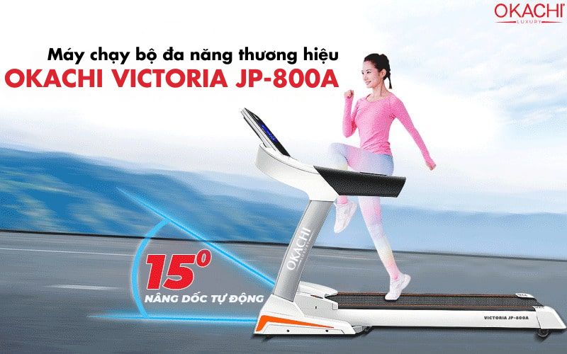 Máy chạy bộ nhập khẩu Mỹ CALIFIT VICTORIA CF-800A