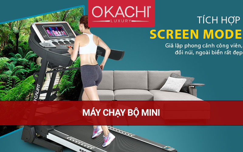 Máy chạy bộ mini chính hãng 