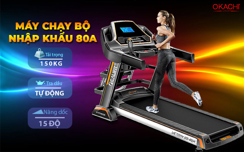 Máy chạy bộ nhập khẩu 80A