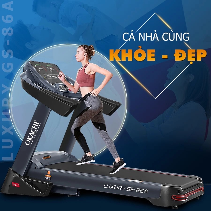 Chính sách bảo hành và giao hàng của máy chạy bộ Okachi