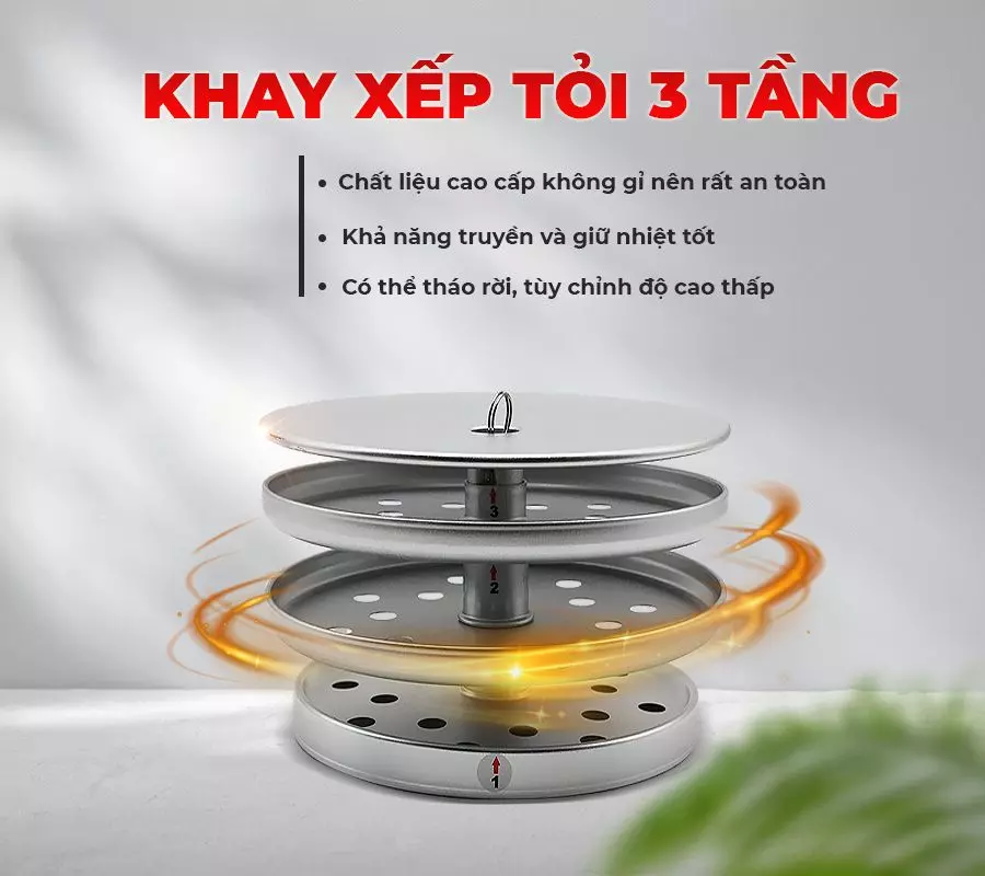 Máy làm tỏi đen Fuki FK-909 dòng cao cấp loại 5L (đỏ mận)