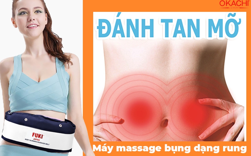Máy massage bụng dạng rung 